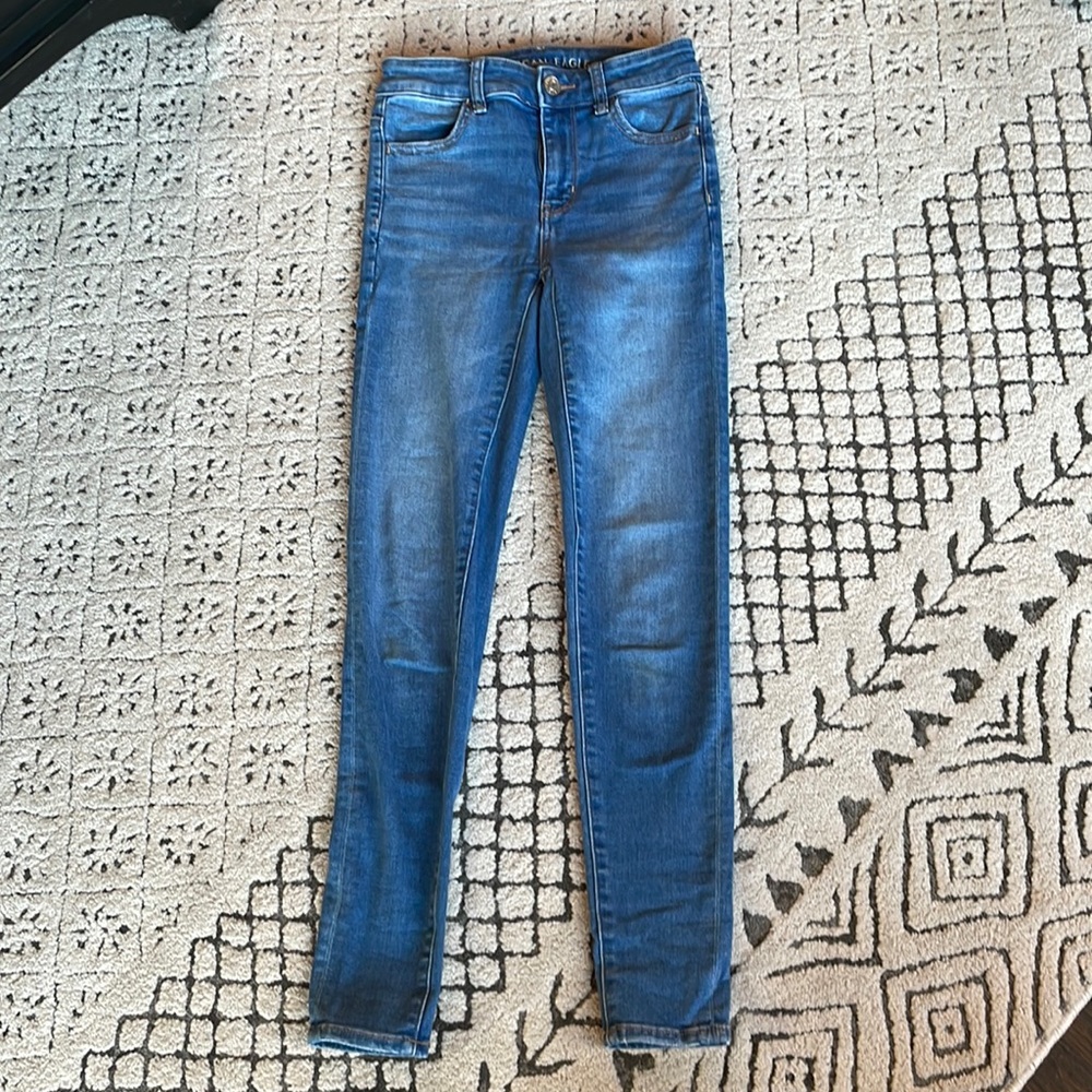 American Eagle skinny jeans, next level stretch